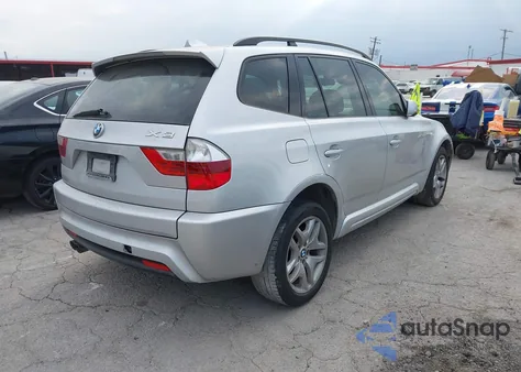 2008 BMW X3 3.0Si from USA, damaged, VIN WBXPC93408WJ12950